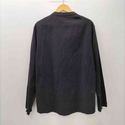 ネオス NEOS ADDICTIVE DESIGN ノーカラー ロングスリーブ チャイナ シャツ メンズ JPN:XL